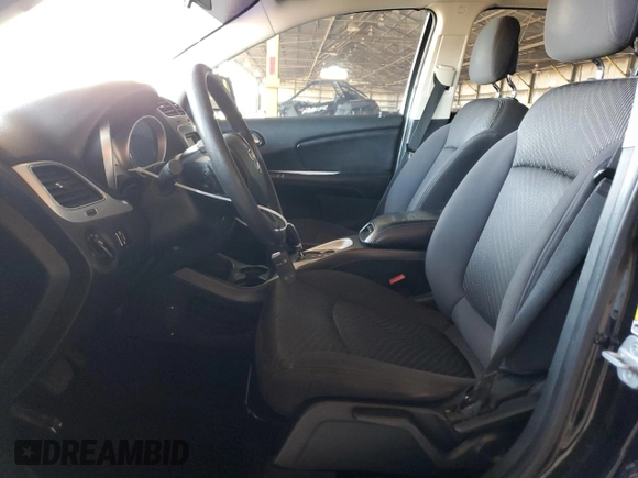 2013 Dodge Journey SE with VIN 3C4PDCAB4DT575943, listed as a Copart auction lot 48760385 with 127,081 mi miles and Salvage Title. Bid and sale history available at carsss.com. Image 7.