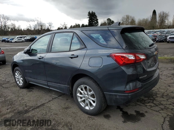 2020 Chevrolet Equinox LS z VIN 2GNAX5EV0L6201871, wystawiony jako Copart lot #48149225 z przebiegiem 102 373 mil mil oraz Czysty tytuł • Clean title. Historia ofert i sprzedaży dostępna na DreamBid. Obrazek 2.