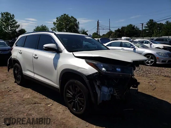 2019 Toyota Highlander SE with VIN 5TDJZRFH8KS604858, listed as a Copart auction lot 69157044 with 119,902 mi miles and Salvage title. Bid and sale history available at DreamBid. Image 11.