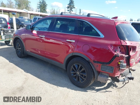 2017 Kia Sorento LX with VIN 5XYPGDA54HG195795, listed as a IAAI auction lot 42084385 with 116,959 mi miles and . Bid and sale history available at carsss.com. Image 3.