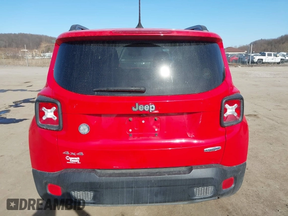 2015 Jeep Renegade Latitude with VIN ZACCJBBT3FPC45343, listed as a IAAI auction lot 41749291 with 49,608 mi miles. Bid and sale history available at carsss.com. Image 16.