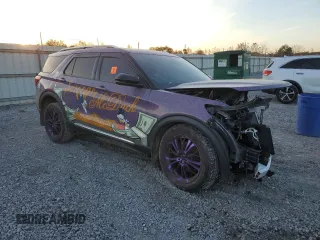 2023 Ford Explorer King Ranch z VIN 1FM5K8LC2PGA31302, wystawiony jako Copart lot #83780084 z przebiegiem 33 431 mil mil oraz Szkoda całkowita • Salvage title. Historia ofert i sprzedaży dostępna na DreamBid. Obrazek 4.