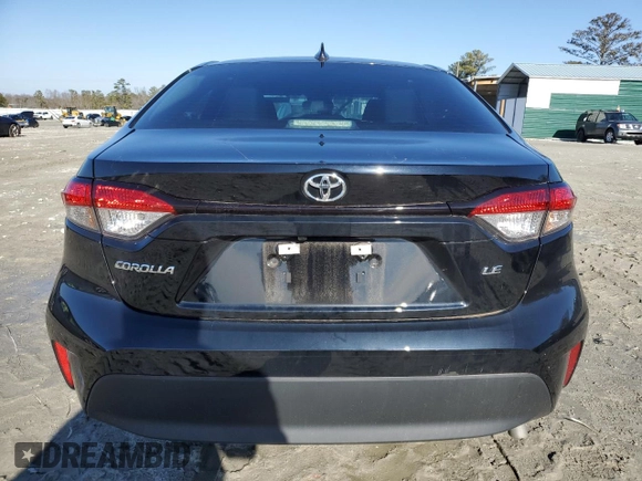 2023 Toyota Corolla LE z VIN 5YFB4MDEXPP059941, wystawiony jako Copart lot #42643705 z przebiegiem 13 775 mil mil oraz Szkoda całkowita • Salvage title. Historia ofert i sprzedaży dostępna na DreamBid. Obrazek 6.