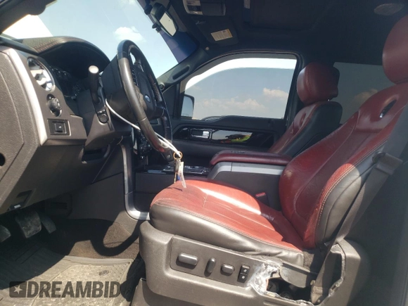 2013 Ford F-150 XL with VIN 1FTFW1ET7DFD93001, listed as a Copart auction lot 50270165 with 150,869 mi miles and Salvage Title. Bid and sale history available at carsss.com. Image 7.