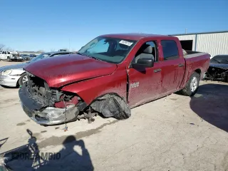 2013 Ram 1500 Tradesman with VIN 1C6RR7KP5DS532135, listed as a Copart auction lot 46298755 with 0 mi miles and Salvage Title. Bid and sale history available at carsss.com. Image 1.