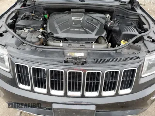 2016 Jeep Grand Cherokee Limited with VIN 1C4RJFBM6GC453166, listed as a Copart auction lot 61264065 with 153,002 mi miles and Salvage title. Bid and sale history available at DreamBid. Image 12.