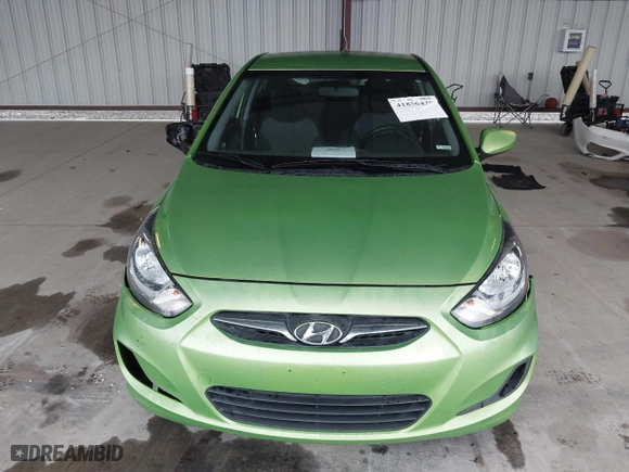 2014 Hyundai Accent GS with VIN KMHCT5AE6EU168619, listed as a IAAI auction lot 41856429 with 227,552 mi miles. Bid and sale history available at carsss.com. Image 12.