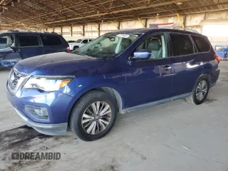 2017 Nissan Pathfinder S with VIN 5N1DR2MN9HC681967, listed as a Copart auction lot 57919605 with 152,277 mi miles and Clean title. Bid and sale history available at DreamBid. Image 1.