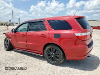 2013 Dodge Durango SXT with VIN 1C4RDHAG8DC694849, listed as a Copart auction lot 61415165 with 92,536 mi miles and Salvage title. Bid and sale history available at DreamBid. Image 2.