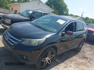 2013 Honda CR-V EX with VIN 2HKRM4H5XDH652393, listed as a IAAI auction lot 42156141 with 256,662 mi miles and . Bid and sale history available at carsss.com. Image 2.