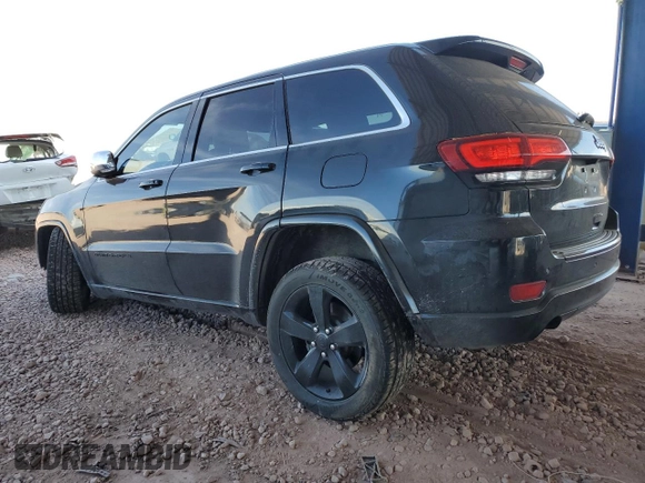 2015 Jeep Grand Cherokee Altitude with VIN 1C4RJEAG4FC927328, listed as a Copart auction lot 45932345 with 129,911 mi miles and Salvage Title. Bid and sale history available at carsss.com. Image 2.