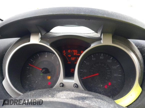 2014 Nissan Juke SL with VIN JN8AF5MV2ET483345, listed as a IAAI auction lot 41716553 with 101,795 mi miles. Bid and sale history available at carsss.com. Image 7.