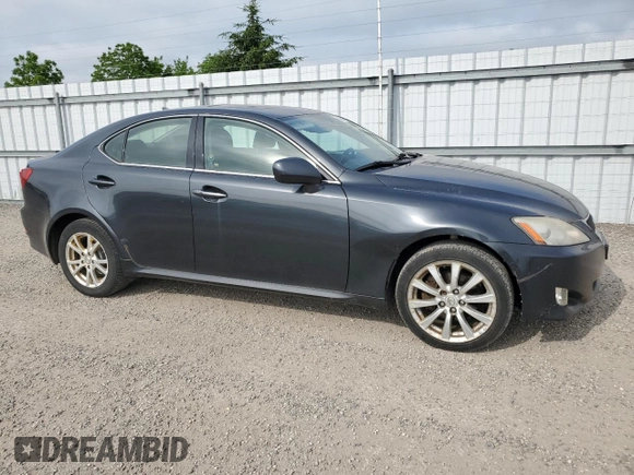 2008 Lexus IS 250 with VIN JTHCK262582026538, listed as a Copart auction lot 60037955 with 270,942 mi miles and Clean title. Bid and sale history available at DreamBid. Image 4.