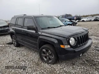 2017 Jeep Patriot Sport SE with VIN 1C4NJPBA2HD201761, listed as a Copart auction lot 50218735 with 125,226 mi miles and Salvage Title. Bid and sale history available at carsss.com. Image 4.