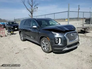 2020 Hyundai Palisade SEL with VIN KM8R4DHE8LU062211, listed as a Copart auction lot 49694245 with 55,160 mi miles and Salvage Title. Bid and sale history available at carsss.com. Image 12.