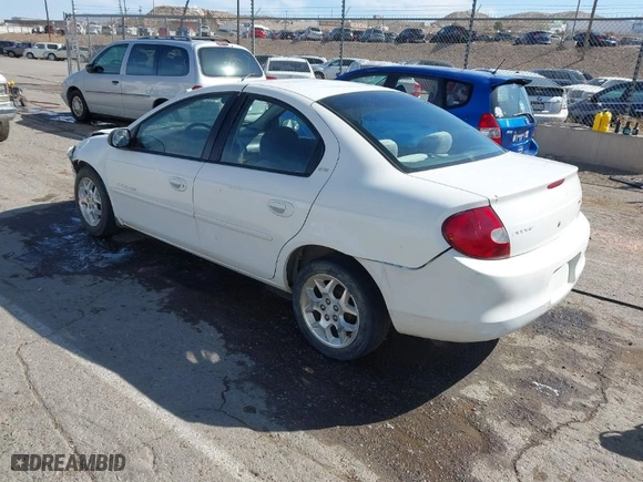 2001 Dodge Neon Highline with VIN 1B3ES46C01D115105, listed as a IAAI auction lot 41763575 with 163,831 mi miles. Bid and sale history available at carsss.com. Image 3.