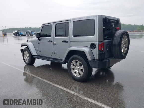 2017 Jeep Wrangler Unlimited Sahara with VIN 1C4BJWEG8HL681775, listed as a IAAI auction lot 42424924 with 87,068 mi miles and . Bid and sale history available at DreamBid. Image 3.