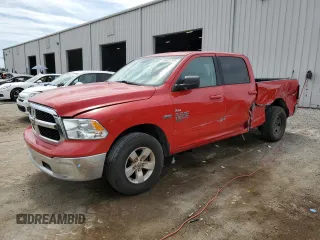 2020 Ram 1500 SLT with VIN 1C6RR7TT9LS106829, listed as a Copart auction lot 58822745 with 58,540 mi miles and Salvage title. Bid and sale history available at DreamBid. Image 1.