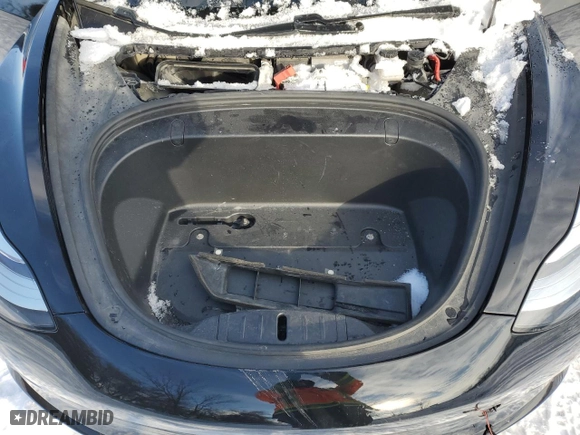 2019 Tesla Model 3 Mid Range with VIN 5YJ3E1EA7KF418789, listed as a Copart auction lot 89198335 with 88,181 mi miles and Salvage Title. Bid and sale history available at carsss.com. Image 11.