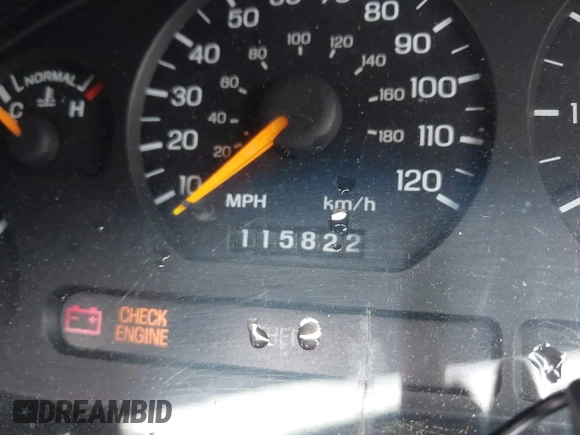 1998 Ford Mustang with VIN 1FAFP4448WF232559, listed as a IAAI auction lot 41625745 with 115,822 mi miles and . Bid and sale history available at DreamBid. Image 7.