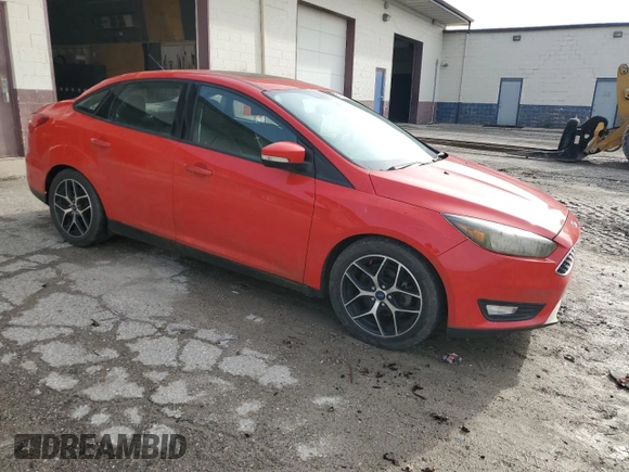 2017 Ford Focus SEL with VIN 1FADP3H26HL307256, listed as a Copart auction lot 51962745 with 62,007 mi miles and Salvage Title. Bid and sale history available at carsss.com. Image 4.