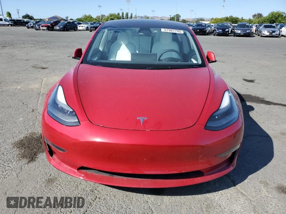 2023 Tesla Model 3 z VIN 5YJ3E1EA3PF645825, wystawiony jako Copart lot #57907795 z przebiegiem 18 810 mil mil oraz Szkoda całkowita • Salvage title. Historia ofert i sprzedaży dostępna na DreamBid. Obrazek 5.