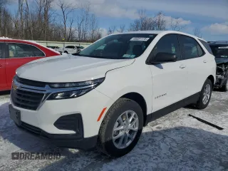 2023 Chevrolet Equinox LS z VIN 3GNAXSEG4PL219923, wystawiony jako Copart lot #45331175 z przebiegiem 19 128 mil mil oraz Szkoda całkowita • Salvage title. Historia ofert i sprzedaży dostępna na DreamBid. Obrazek 1.