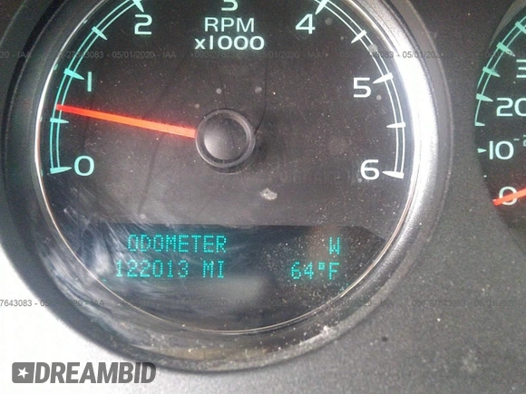 2012 Chevrolet Suburban LT z VIN 1GNSCJE02CR318840, wystawiony jako IAAI lot #27643083 z przebiegiem 122 013 mil mil oraz . Historia ofert i sprzedaży dostępna na DreamBid. Obrazek 7.
