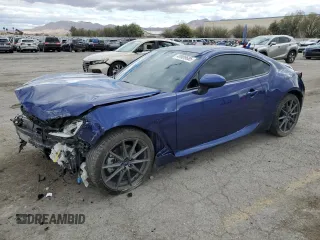 2022 Subaru BRZ Limited with VIN JF1ZDBE12N9703665, listed as a Copart auction lot 49009685 with 25,852 mi miles and Salvage Title. Bid and sale history available at carsss.com. Image 1.