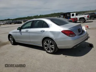 2018 Mercedes-Benz C 300 with VIN WDDWF4KB1JR416379, listed as a Copart auction lot 56462095 with 51,947 mi miles and Salvage title. Bid and sale history available at DreamBid. Image 2.