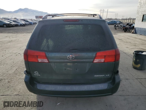 2005 Toyota Sienna CE with VIN 5TDZA23CX5S335521, listed as a Copart auction lot 83909644 with 294,523 mi miles and Clean Title. Bid and sale history available at carsss.com. Image 6.