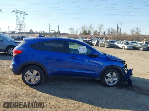 2020 Honda HR-V EX with VIN 3CZRU6H54LM724154, listed as a IAAI auction lot 41715536 with 30,940 mi miles. Bid and sale history available at carsss.com. Image 13.