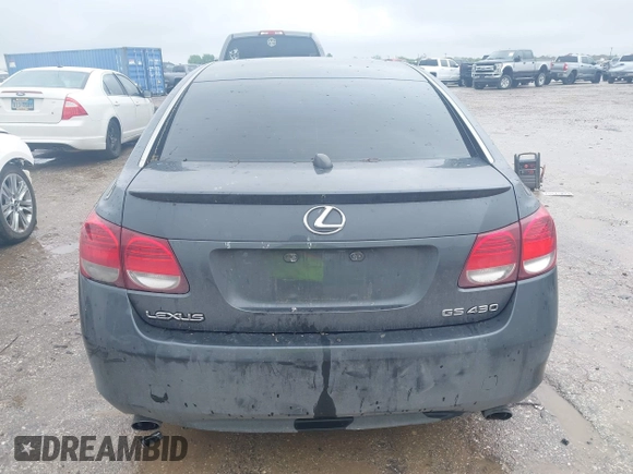 2006 Lexus GS 430 with VIN JTHBN96S765011532, listed as a IAAI auction lot 41897368 with 254,746 mi miles and . Bid and sale history available at DreamBid. Image 16.