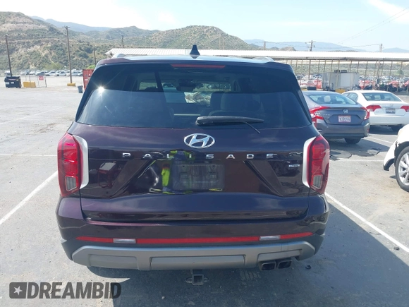 2023 Hyundai Palisade Limited with VIN KM8R5DGEXPU521968, listed as a IAAI auction lot 42148561 with 81,209 mi miles and . Bid and sale history available at DreamBid. Image 17.