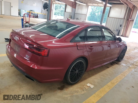 2017 Audi A6 with VIN WAUH2BFC8HN056404, listed as a Copart auction lot 62968285 with 198,328 mi miles and Clean title. Bid and sale history available at DreamBid. Image 3.
