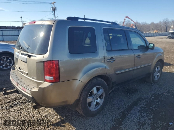 2009 Honda Pilot EX-L with VIN 5FNYF48539B033436, listed as a Copart auction lot 44797345 with 267,612 mi miles and Clean Title. Bid and sale history available at carsss.com. Image 3.