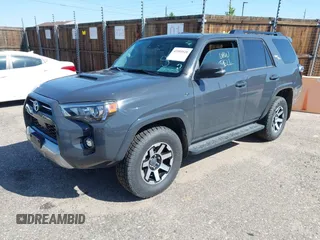 2024 Toyota 4Runner TRD Off Road with VIN JTERU5JR9R6228218, listed as a IAAI auction lot 42593528 with 37,698 mi miles and . Bid and sale history available at DreamBid. Image 18.