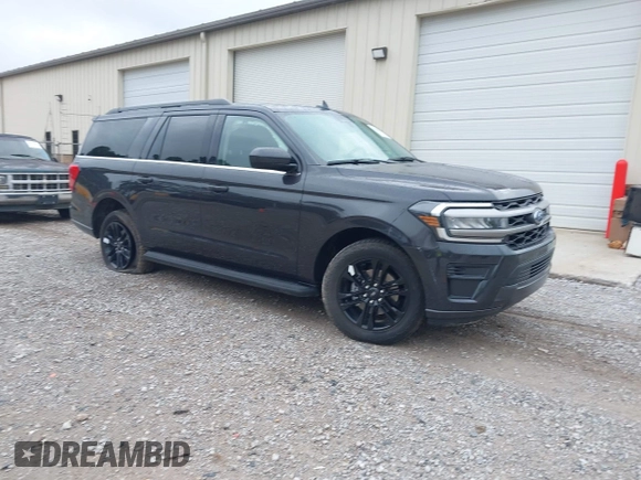 2024 Ford Expedition Max XLT with VIN 1FMJK1H82REA17635, listed as a IAAI auction lot 41961871 with 18,344 mi miles and . Bid and sale history available at DreamBid. Image 1.