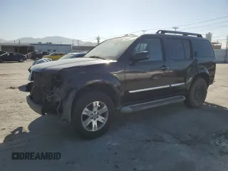 2012 Nissan Pathfinder Silver Edition with VIN 5N1AR1NN5CC620426, listed as a Copart auction lot 57840695 with 141,789 mi miles and Salvage title. Bid and sale history available at DreamBid. Image 1.