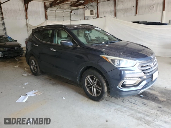 2018 Hyundai Santa Fe 2.4L with VIN 5NMZUDLB8JH052641, listed as a Copart auction lot 62904915 with 112,471 mi miles and Clean title. Bid and sale history available at DreamBid. Image 4.