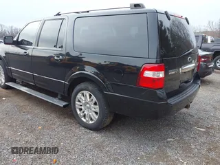 2013 Ford Expedition Max Limited with VIN 1FMJK2A55DEF00485, listed as a IAAI auction lot 41694985 with 126,307 mi miles and . Bid and sale history available at DreamBid. Image 3.