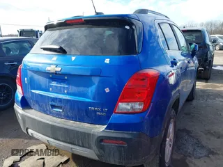 2016 Chevrolet Trax LT with VIN KL7CJPSB2GB542570, listed as a IAAI auction lot 41448934 with 160,468 mi miles and . Bid and sale history available at DreamBid. Image 4.