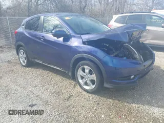 2016 Honda HR-V EX with VIN 3CZRU6H55GM738277, listed as a IAAI auction lot 41910409 with 155,095 mi miles. Bid and sale history available at carsss.com. Image 1.