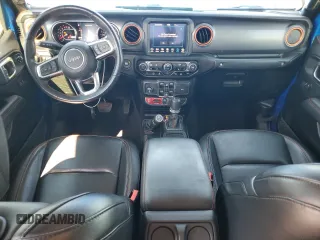 2021 Jeep Gladiator Mojave with VIN 1C6JJTEG0ML557348, listed as a Copart auction lot 74515434 with 30,901 mi miles and Salvage title. Bid and sale history available at DreamBid. Image 8.