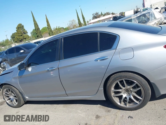 2017 Honda Accord Sedan Sport with VIN 1HGCR2F5XHA161819, listed as a IAAI auction lot 41798195 with 25,837 mi miles. Bid and sale history available at carsss.com. Image 14.
