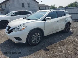 2017 Nissan Murano S z VIN 5N1AZ2MH2HN114582, wystawiony jako Copart lot #58997125 z przebiegiem 121 363 mil mil oraz Szkoda całkowita • Salvage title. Historia ofert i sprzedaży dostępna na DreamBid. Obrazek 1.