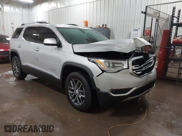 2017 GMC Acadia SLT with VIN 1GKKNMLA6HZ197659, listed as a IAAI auction lot 41556651 with 30,515 mi miles. Bid and sale history available at carsss.com. Image 1.