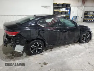 2024 Nissan Sentra SV with VIN 3N1AB8CV4RY251873, listed as a Copart auction lot 61502575 with 24,031 mi miles and Clean title. Bid and sale history available at DreamBid. Image 3.