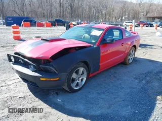 2007 Ford Mustang GT Deluxe with VIN 1ZVFT82H175367454, listed as a IAAI auction lot 41585612 with 210,182 mi miles. Bid and sale history available at carsss.com. Image 19.