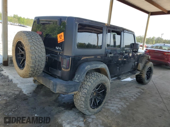 2011 Jeep Wrangler Unlimited Sport with VIN 1J4HA3H19BL574932, listed as a Copart auction lot 53250465 with 113,344 mi miles and Salvage Title. Bid and sale history available at carsss.com. Image 3.